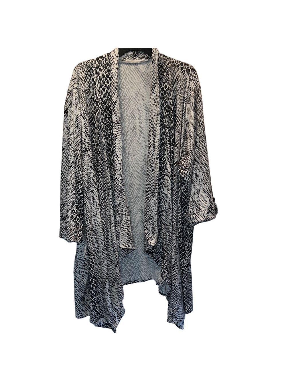 Urban Rebel Animal Print Tunic, Size 1X